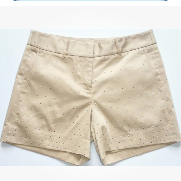 White House Black Market Biscotti Embellished Shorts — Small - Picture 5 of 5